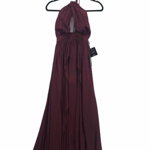 Lulus Dress Burgundy Small